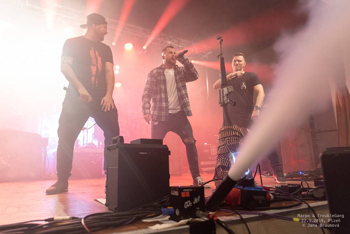 Marpo a TroubleGang odstartovali jarní Anarchy tour v Plzni