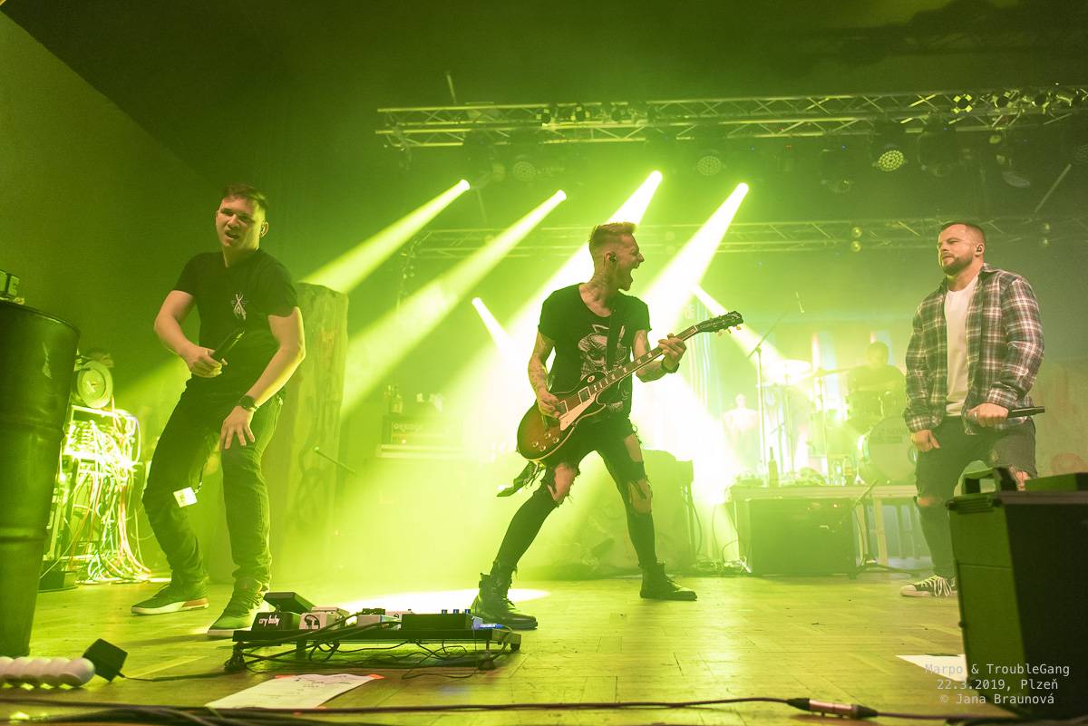 Marpo a TroubleGang odstartovali jarní Anarchy tour v Plzni