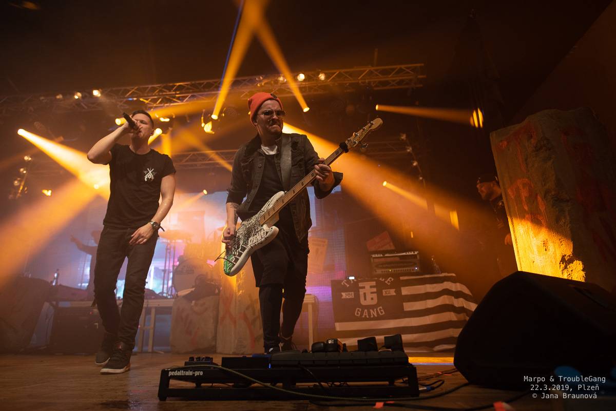 Marpo a TroubleGang odstartovali jarní Anarchy tour v Plzni