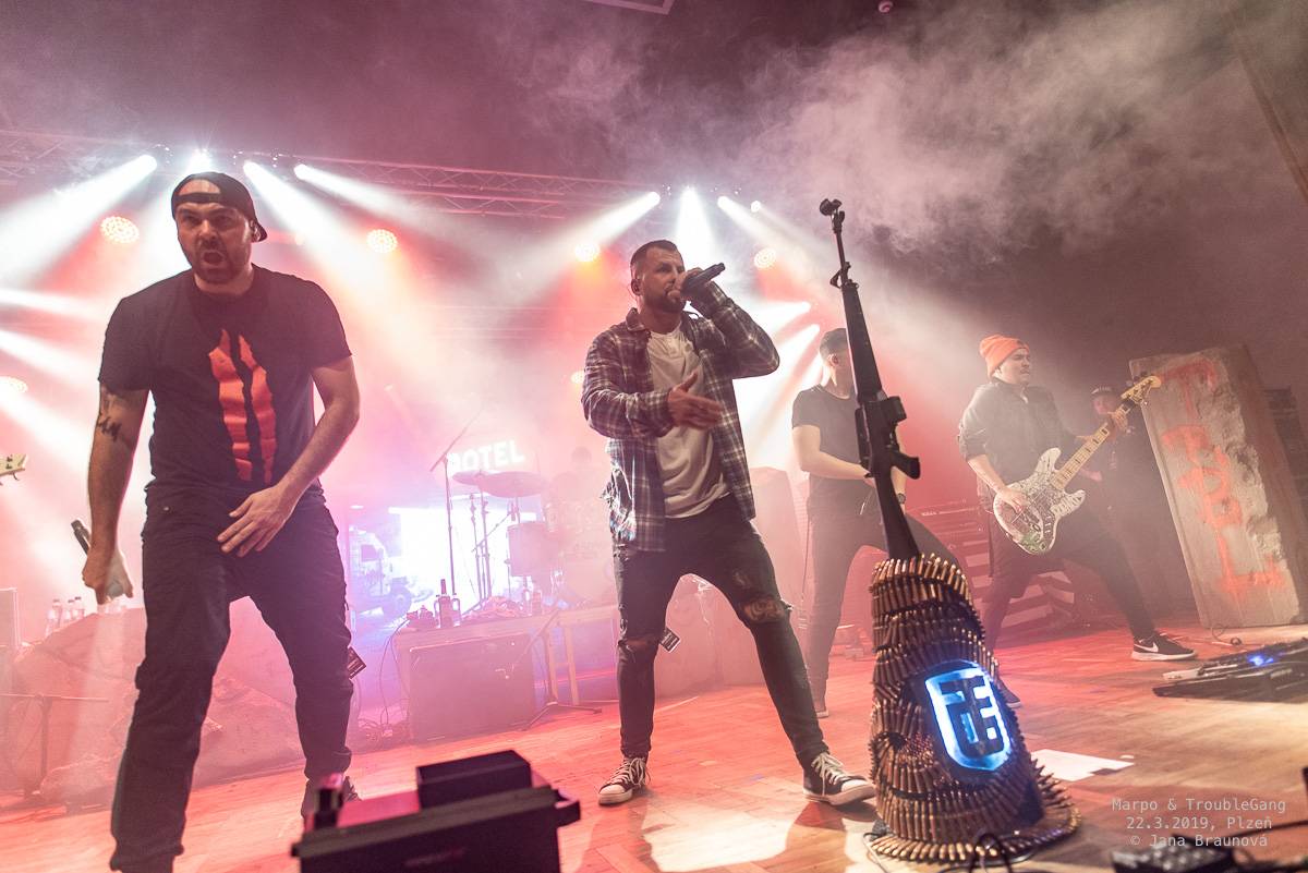 Marpo a TroubleGang odstartovali jarní Anarchy tour v Plzni