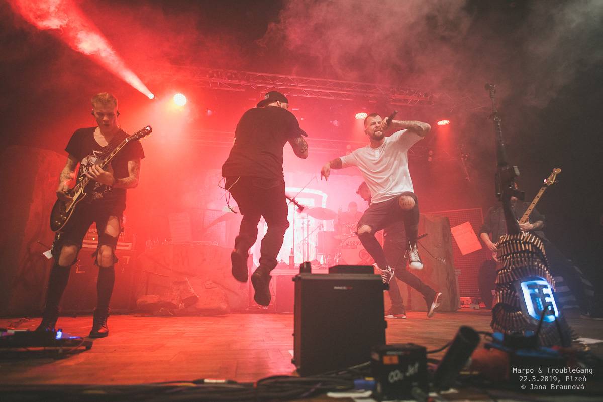 Marpo a TroubleGang odstartovali jarní Anarchy tour v Plzni