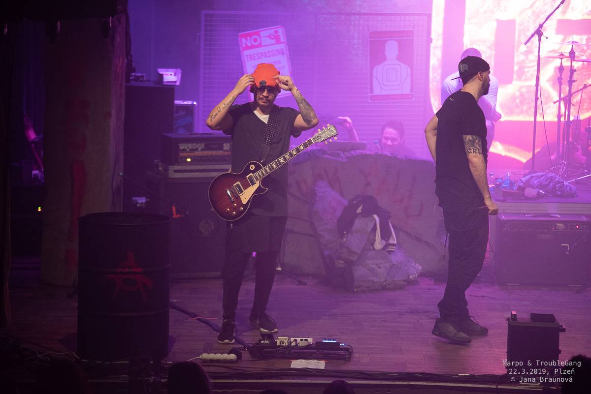 Marpo a TroubleGang odstartovali jarní Anarchy tour v Plzni