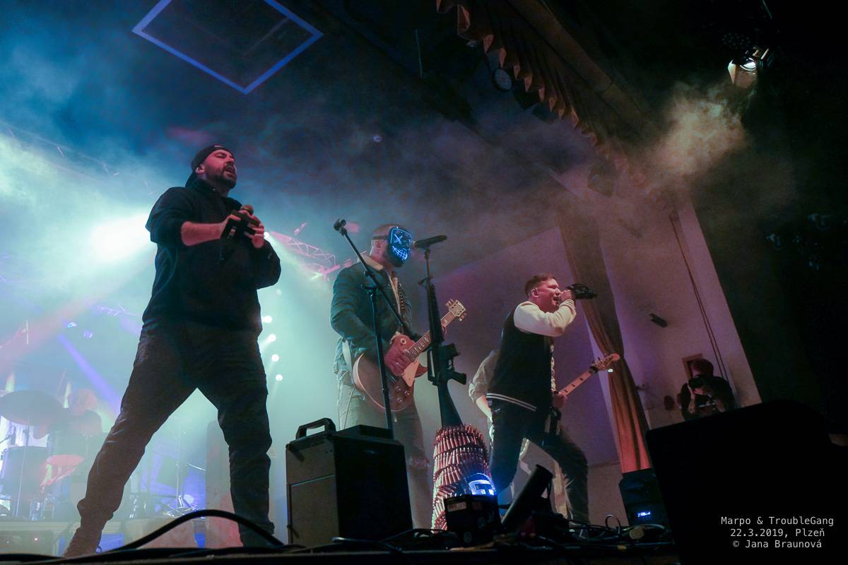 Marpo a TroubleGang odstartovali jarní Anarchy tour v Plzni