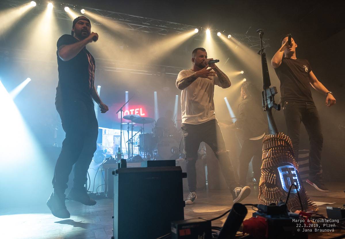 Marpo a TroubleGang odstartovali jarní Anarchy tour v Plzni