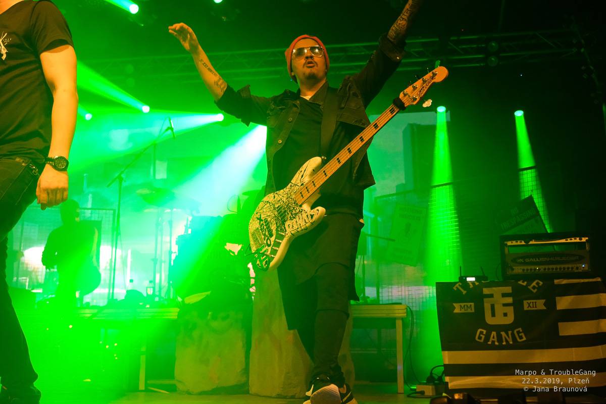 Marpo a TroubleGang odstartovali jarní Anarchy tour v Plzni