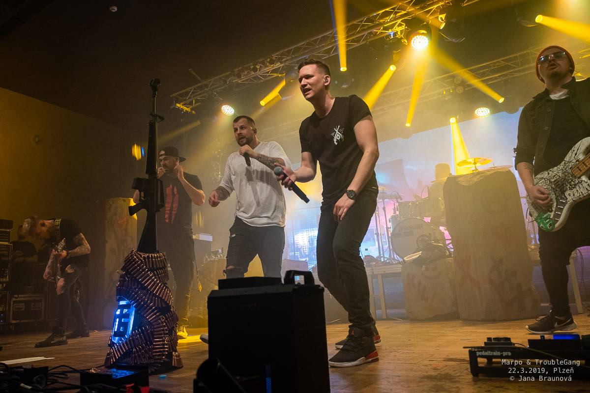 Marpo a TroubleGang odstartovali jarní Anarchy tour v Plzni