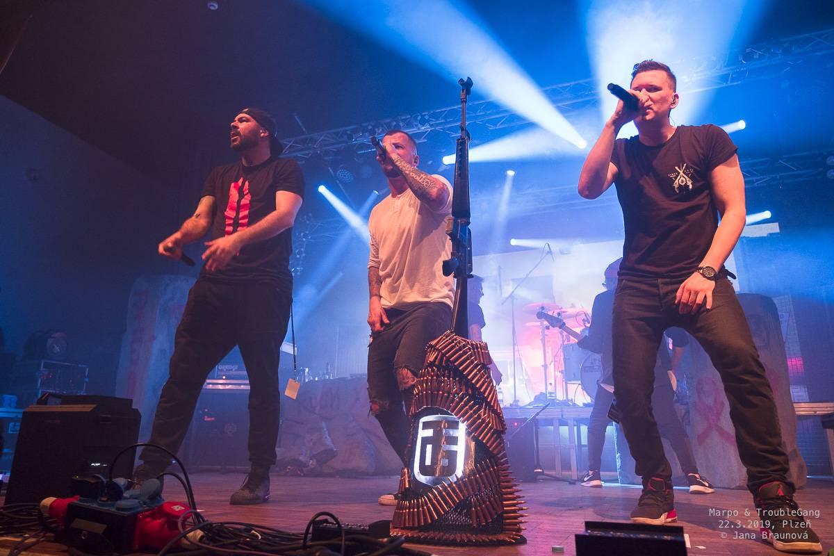 Marpo a TroubleGang odstartovali jarní Anarchy tour v Plzni