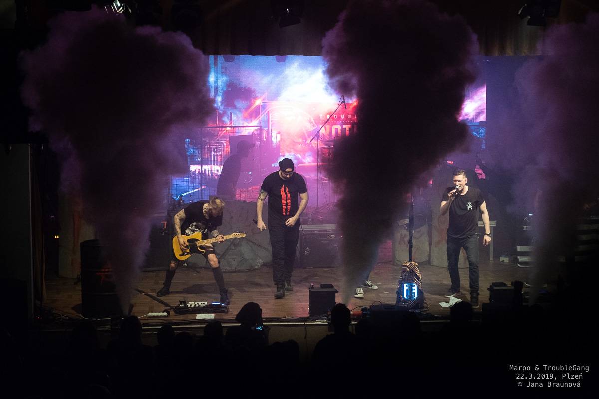 Marpo a TroubleGang odstartovali jarní Anarchy tour v Plzni