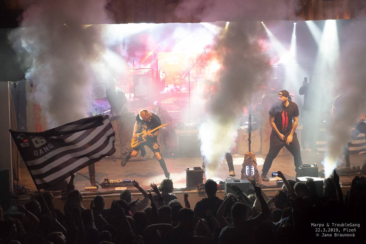 Marpo a TroubleGang odstartovali jarní Anarchy tour v Plzni