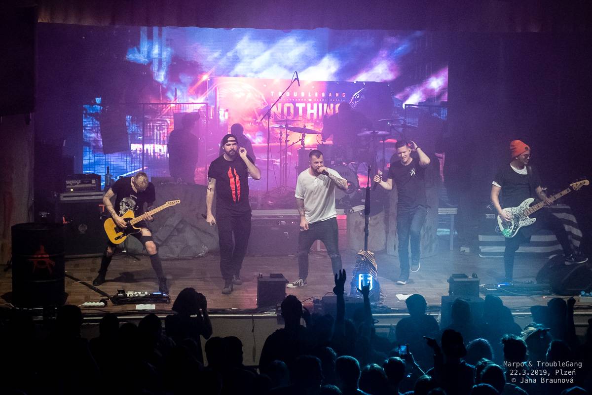 Marpo a TroubleGang odstartovali jarní Anarchy tour v Plzni