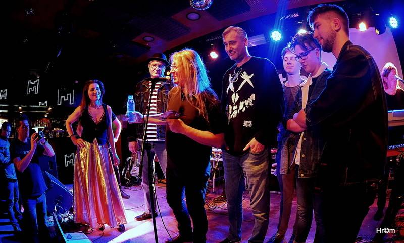 Oceán křtil v Brně album Femme Fatale, kmotry byli Roman Dragoun a Helmutova stříkačka