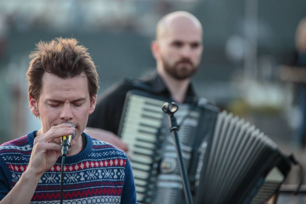 Zrní vzpomínali na střeše Lucerny na Václava Havla
