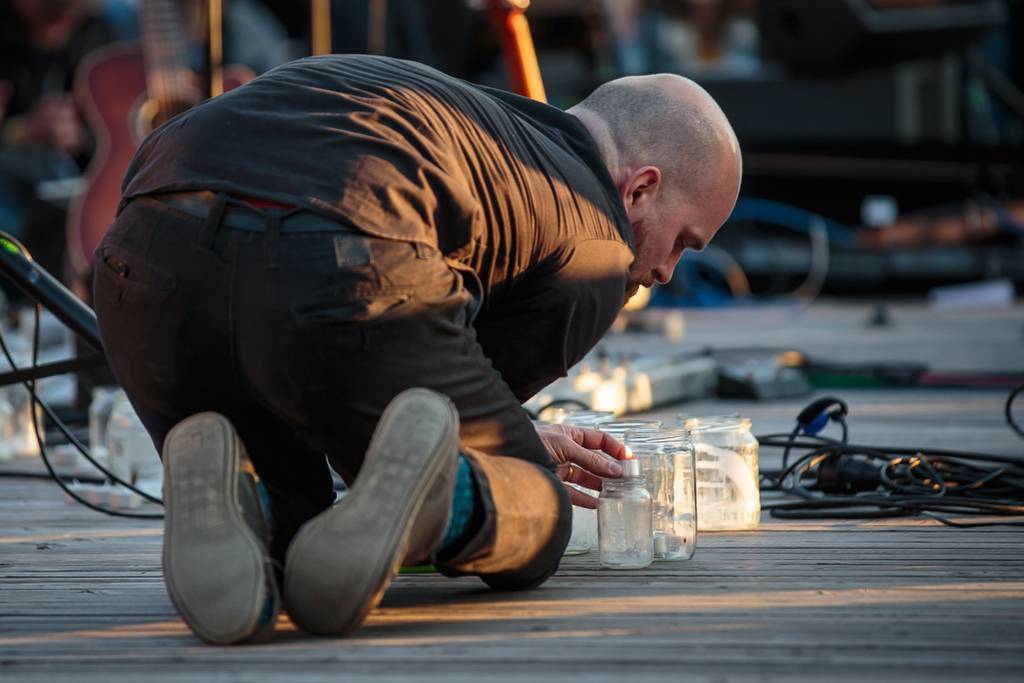 Zrní vzpomínali na střeše Lucerny na Václava Havla