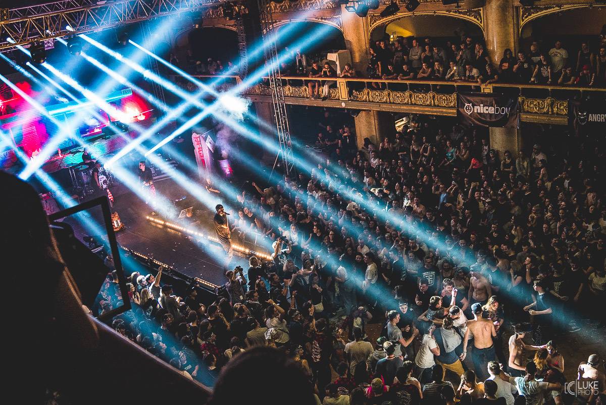 Marpo a TroubleGang řádili v Lucerně. Završili tím jarní Anarchy tour