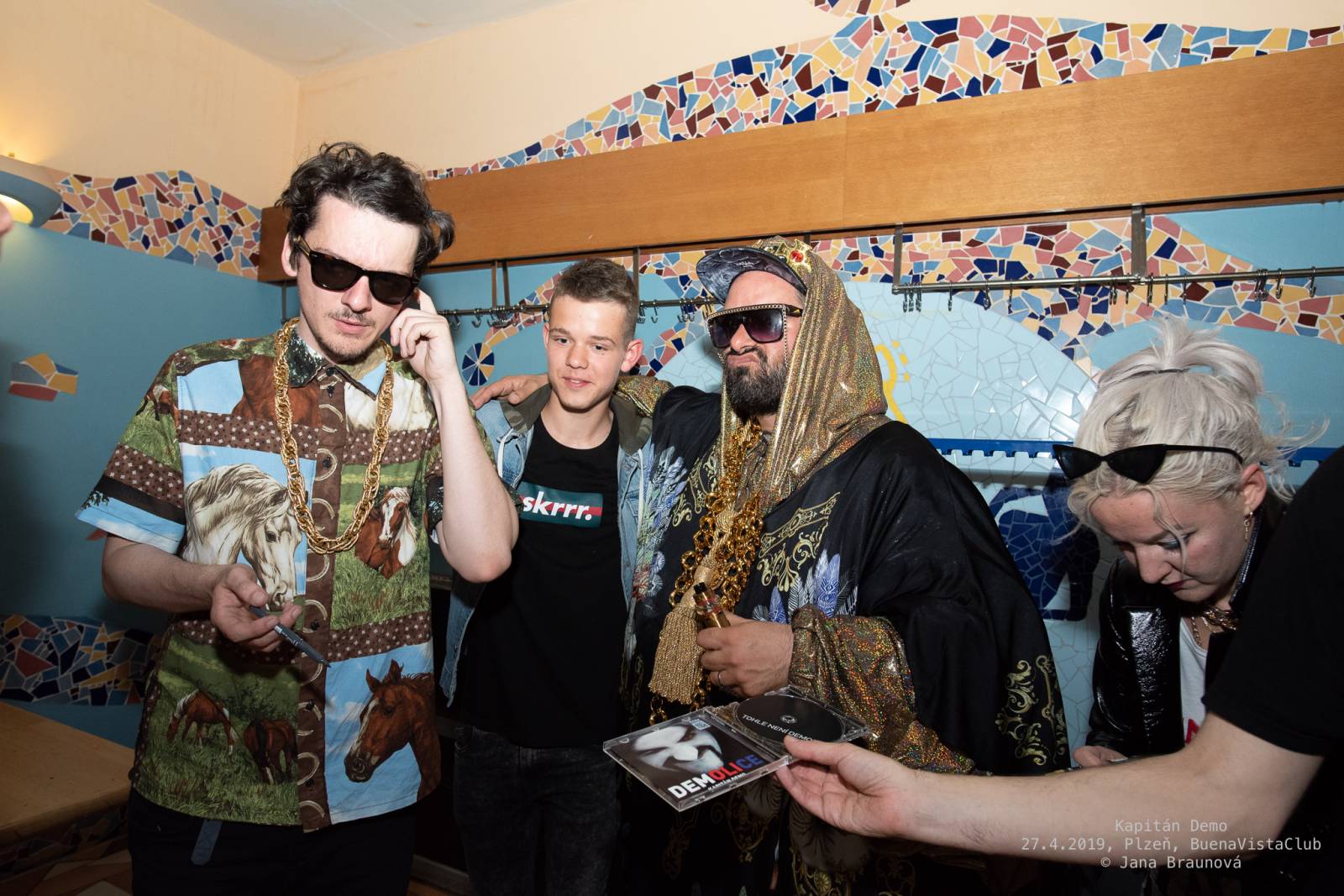 Kapitán Demo pokřtil vyprodaný 