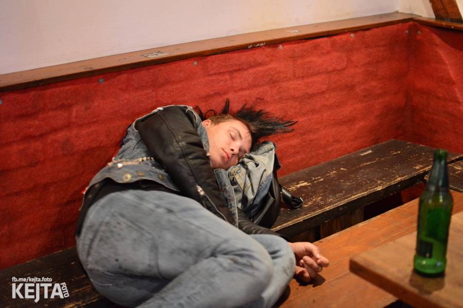 Na festivalu Punx And Summer v Modré Vopici zahrála i punková legenda Šanov 1. Vystoupili také RV4 nebo TASS