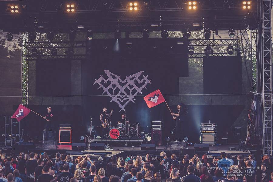 Dymytry zavítali S nadějí do Plzně. Na monstrózním open airu vystoupili také Cocotte Minute a němečtí Hämatom