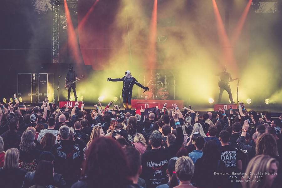 Dymytry zavítali S nadějí do Plzně. Na monstrózním open airu vystoupili také Cocotte Minute a němečtí Hämatom