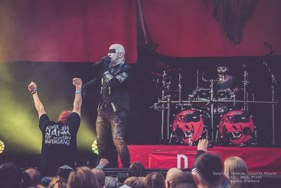 Dymytry zavítali S nadějí do Plzně. Na monstrózním open airu vystoupili také Cocotte Minute a němečtí Hämatom