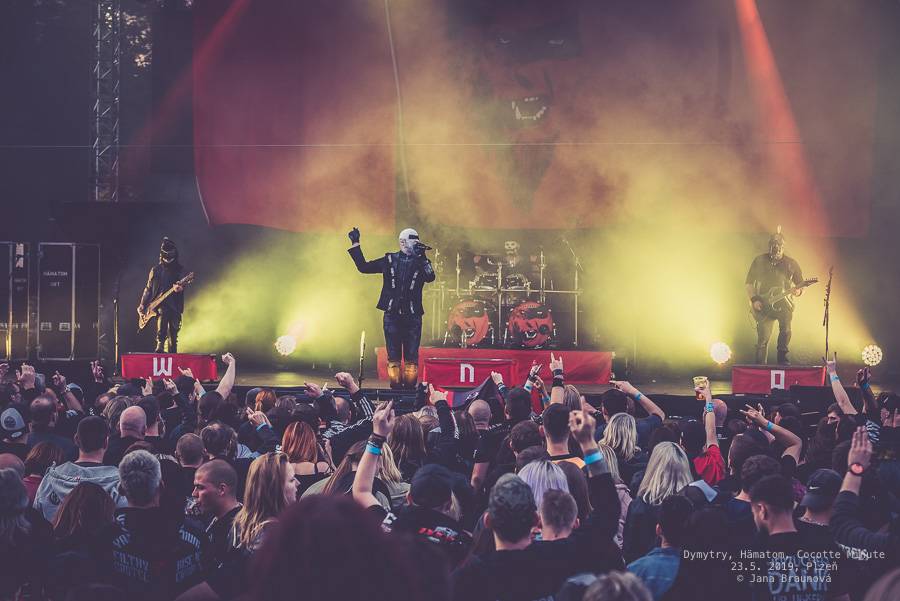 Dymytry zavítali S nadějí do Plzně. Na monstrózním open airu vystoupili také Cocotte Minute a němečtí Hämatom