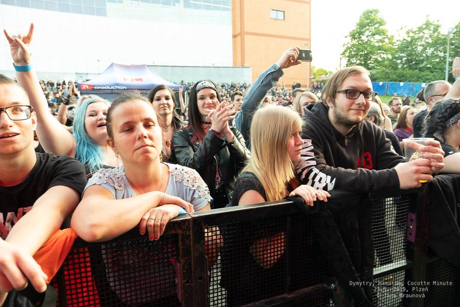 Dymytry zavítali S nadějí do Plzně. Na monstrózním open airu vystoupili také Cocotte Minute a němečtí Hämatom