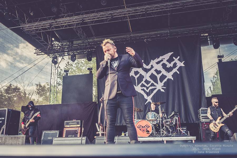 Dymytry zavítali S nadějí do Plzně. Na monstrózním open airu vystoupili také Cocotte Minute a němečtí Hämatom