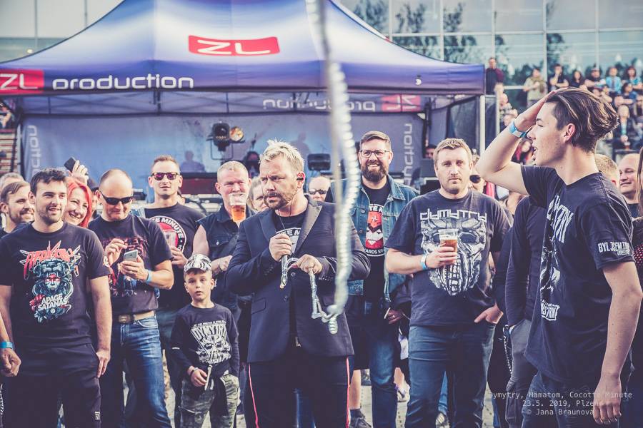 Dymytry zavítali S nadějí do Plzně. Na monstrózním open airu vystoupili také Cocotte Minute a němečtí Hämatom