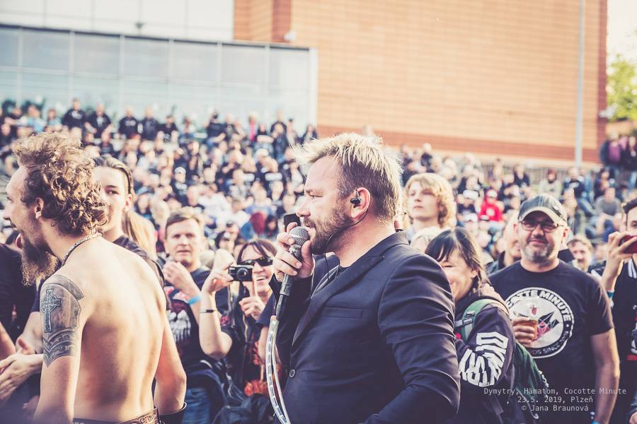 Dymytry zavítali S nadějí do Plzně. Na monstrózním open airu vystoupili také Cocotte Minute a němečtí Hämatom