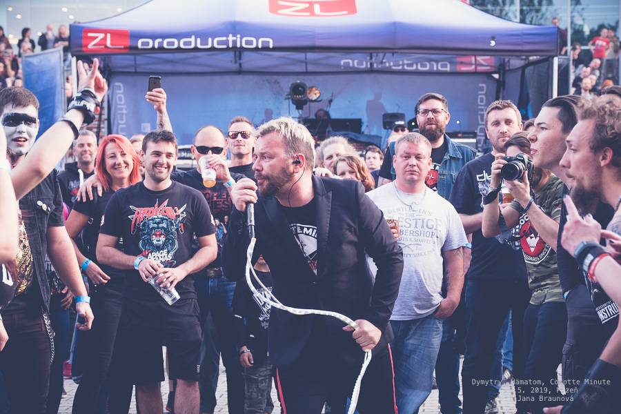 Dymytry zavítali S nadějí do Plzně. Na monstrózním open airu vystoupili také Cocotte Minute a němečtí Hämatom
