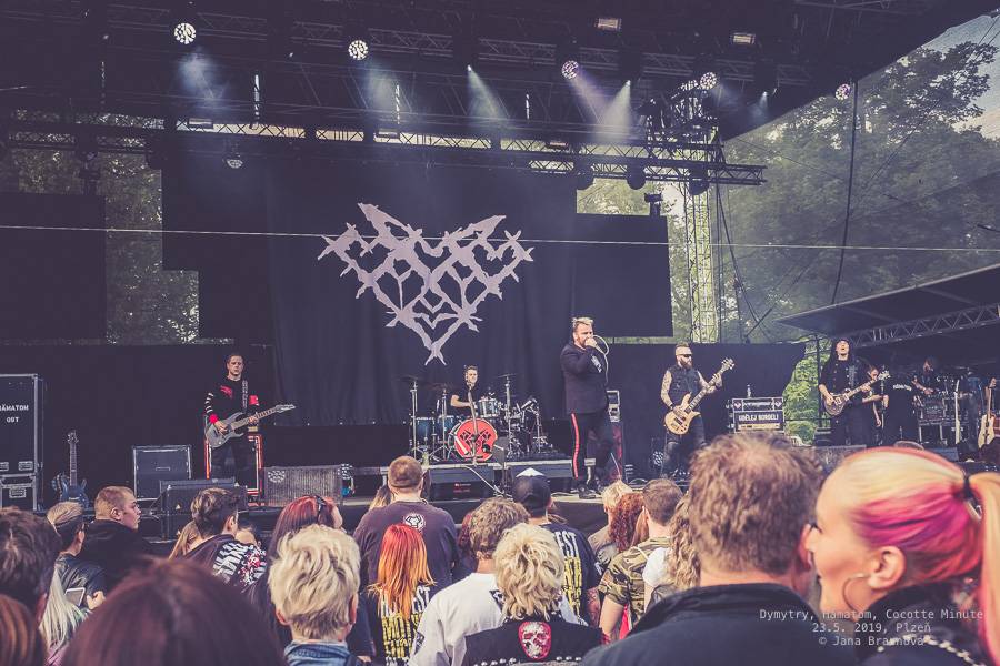 Dymytry zavítali S nadějí do Plzně. Na monstrózním open airu vystoupili také Cocotte Minute a němečtí Hämatom