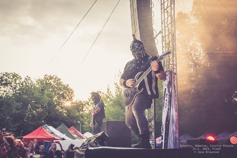 Dymytry zavítali S nadějí do Plzně. Na monstrózním open airu vystoupili také Cocotte Minute a němečtí Hämatom