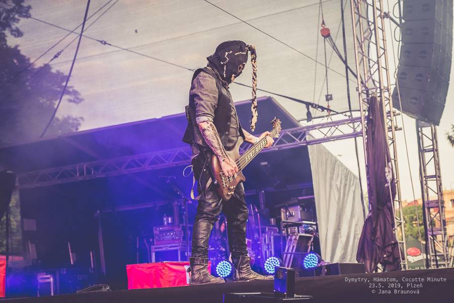 Dymytry zavítali S nadějí do Plzně. Na monstrózním open airu vystoupili také Cocotte Minute a němečtí Hämatom