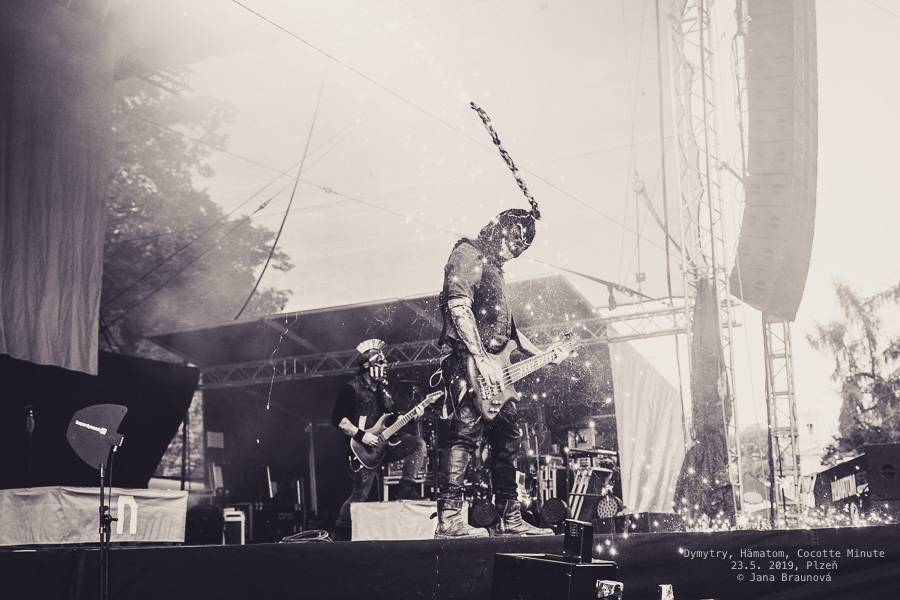 Dymytry zavítali S nadějí do Plzně. Na monstrózním open airu vystoupili také Cocotte Minute a němečtí Hämatom