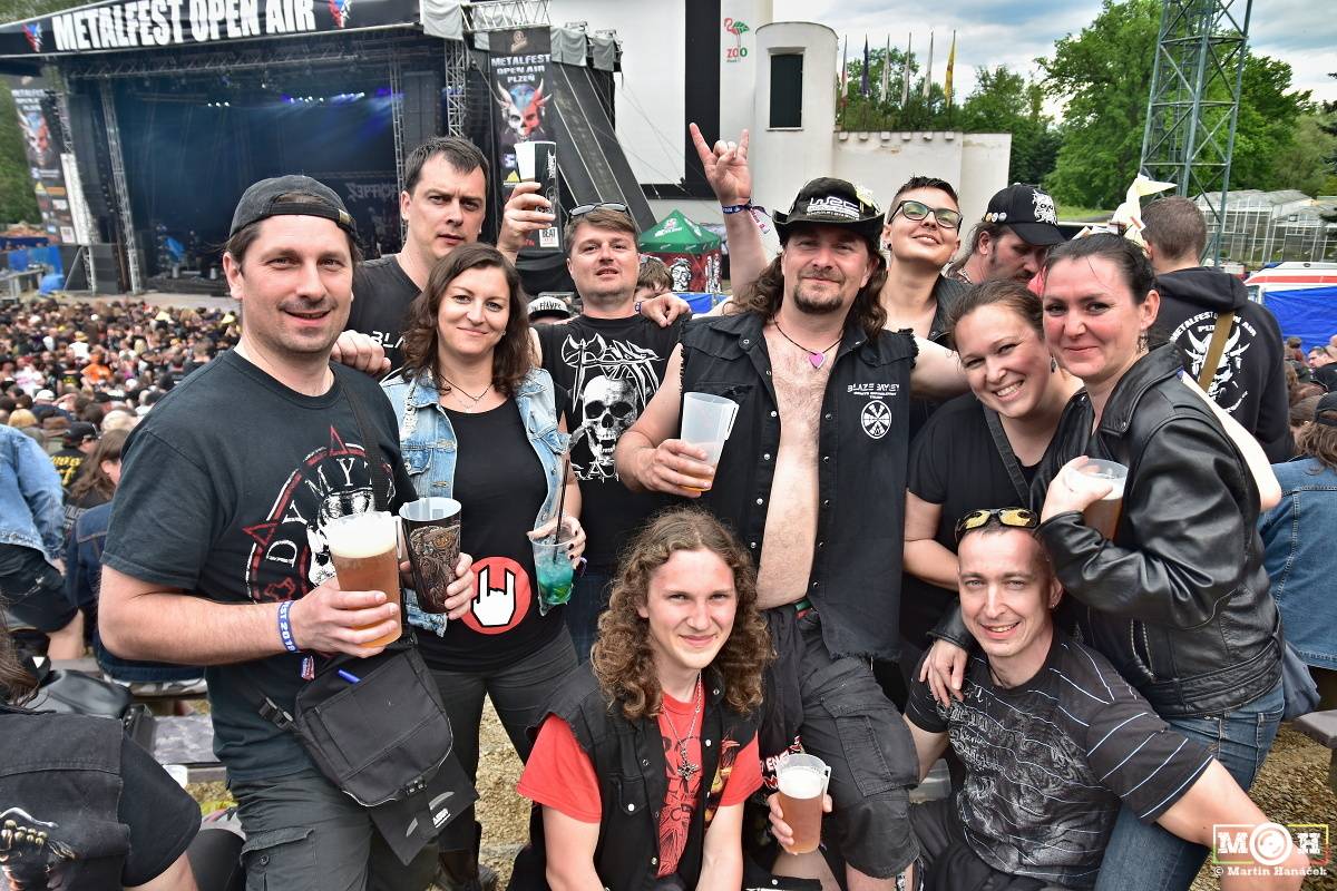 Metalisté dorazili do Plzně. Hvězdami prvního dne Metalfestu byli Powerwolf nebo Hammerfall