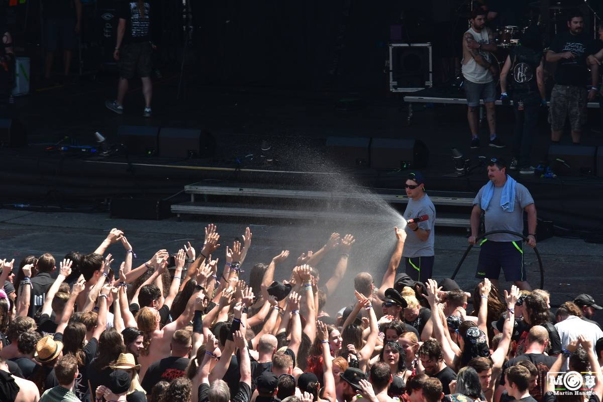 Druhý den Metalfestu v Plzni: Amon Amarth odpálili ohně, vystoupili i Stratovarius nebo Imminence