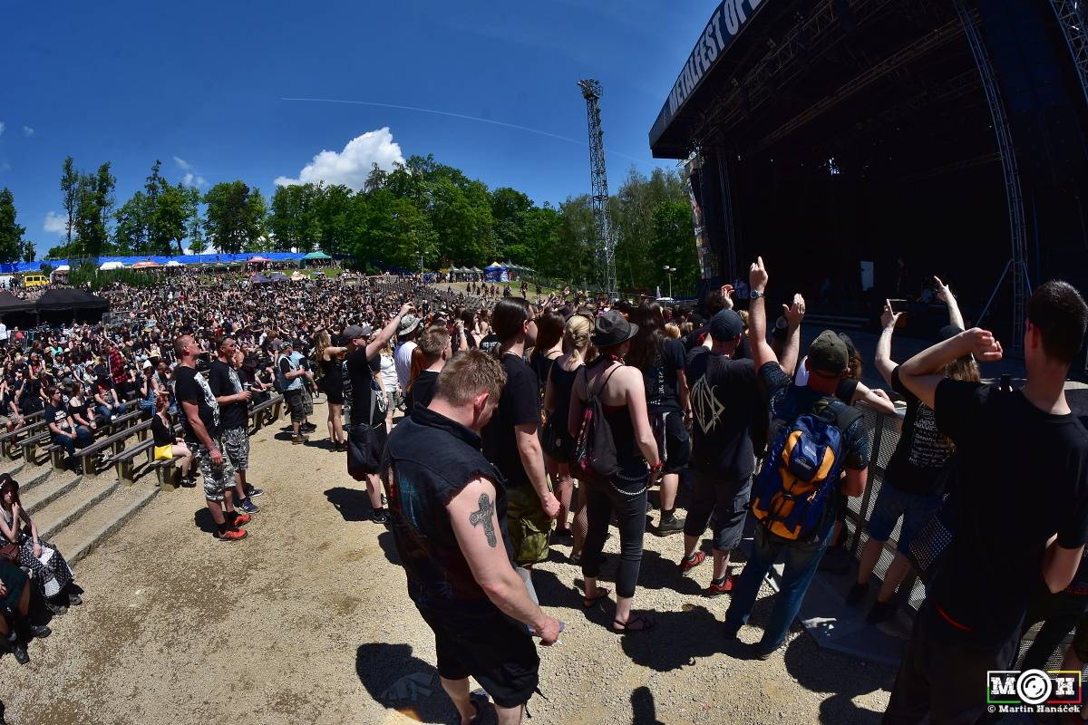 Druhý den Metalfestu v Plzni: Amon Amarth odpálili ohně, vystoupili i Stratovarius nebo Imminence