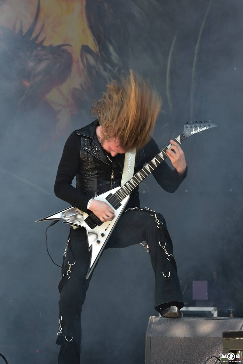 Druhý den Metalfestu v Plzni: Amon Amarth odpálili ohně, vystoupili i Stratovarius nebo Imminence