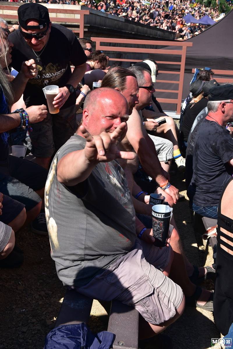 Druhý den Metalfestu v Plzni: Amon Amarth odpálili ohně, vystoupili i Stratovarius nebo Imminence