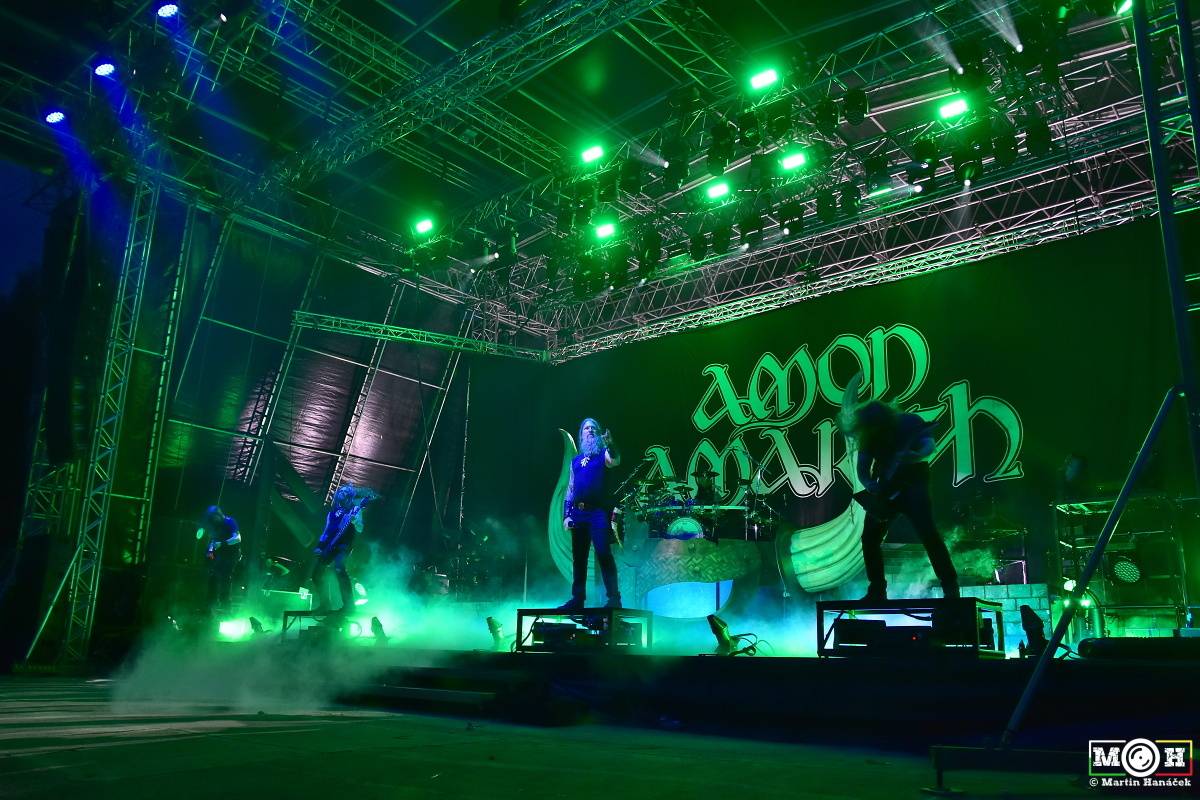 Druhý den Metalfestu v Plzni: Amon Amarth odpálili ohně, vystoupili i Stratovarius nebo Imminence