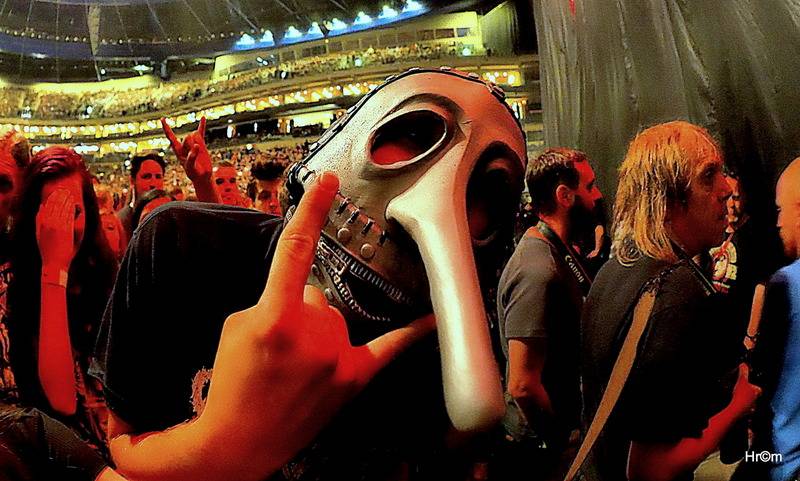 Slipknot ve svých hrůzostrašných maskách po třech letech opět naplnili O2 arenu