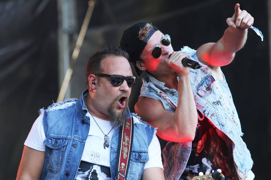 První den slovenského Topfestu opanoval Slash, vystoupili i Desmod nebo Zemětřesení