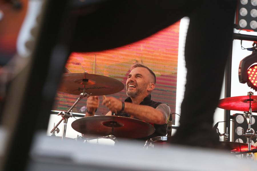 První den slovenského Topfestu opanoval Slash, vystoupili i Desmod nebo Zemětřesení