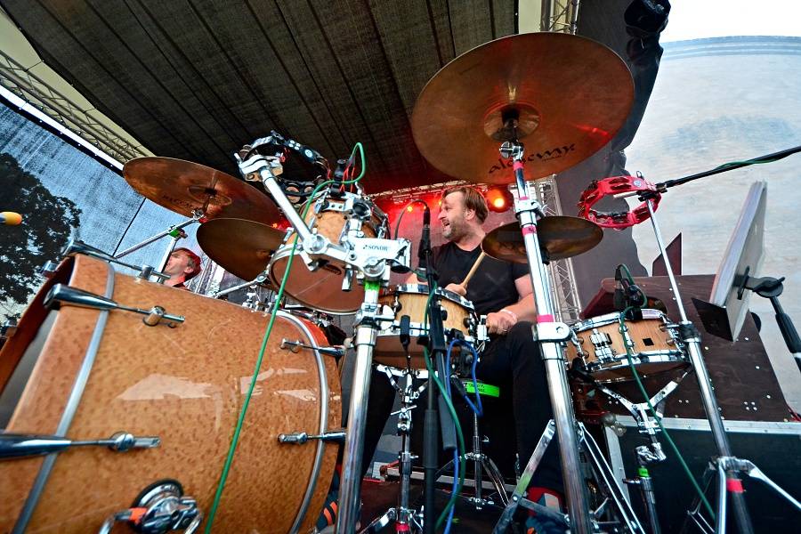 Tata Bojs si v Brně na Špilberku užívali letní atmosféry. Vystoupili také Ghost Of You