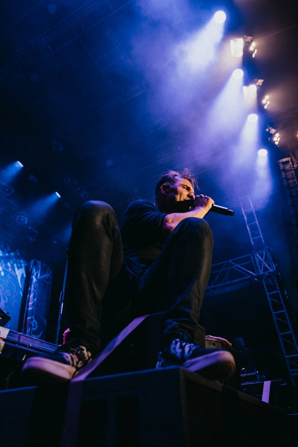 Prvnímu dni pardubického Létofestu se vyhnul déšť. Jiří Macháček nečekaně zpíval s Monkey Business