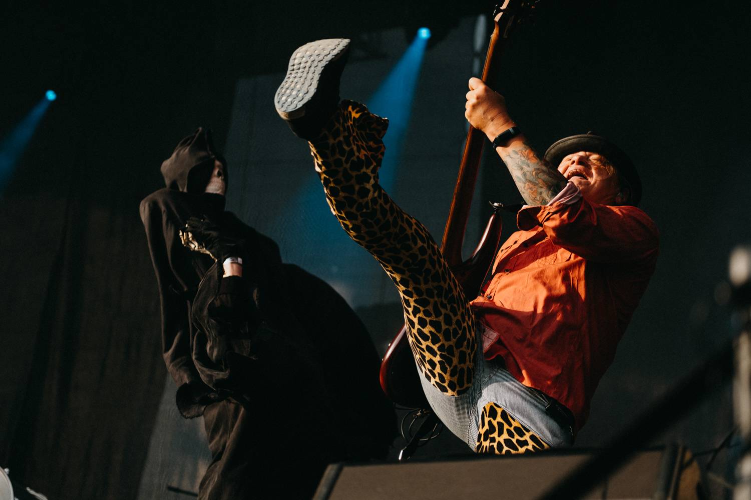 Prvnímu dni pardubického Létofestu se vyhnul déšť. Jiří Macháček nečekaně zpíval s Monkey Business