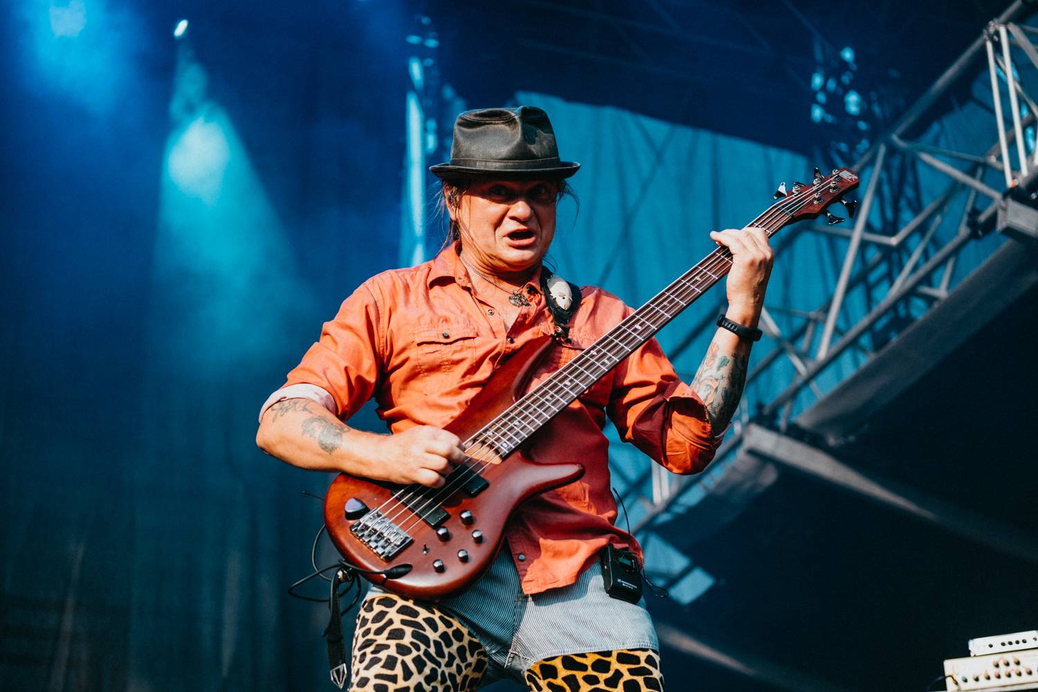 Prvnímu dni pardubického Létofestu se vyhnul déšť. Jiří Macháček nečekaně zpíval s Monkey Business