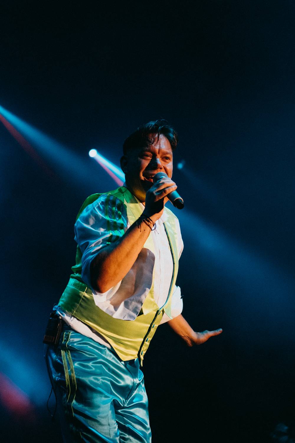 Prvnímu dni pardubického Létofestu se vyhnul déšť. Jiří Macháček nečekaně zpíval s Monkey Business