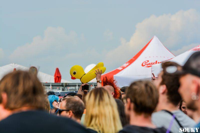 První deštivý den vystoupili v Táboře na Mighty Sounds H20, Long Tall Texans nebo Prague Conspiracy