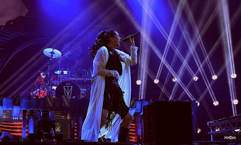 Třetí den na Masters Of Rock: Dvacet tisíc lidí rozpálili Tarja, Within Temptation i Rage se Zlínskou filharmonií