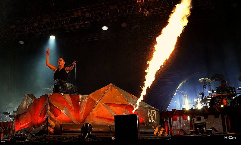 Třetí den na Masters Of Rock: Dvacet tisíc lidí rozpálili Tarja, Within Temptation i Rage se Zlínskou filharmonií